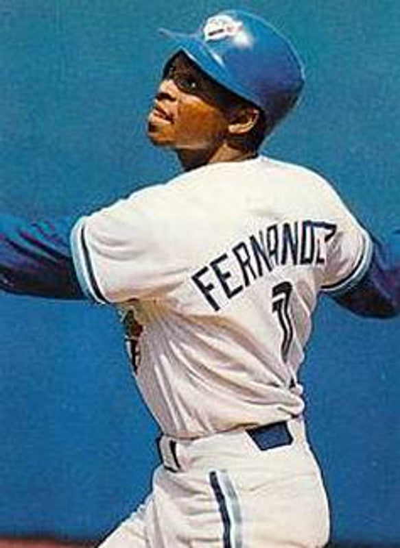 Toronto Blue Jays Tony Fernandez Cooperstown MLB jersey front view