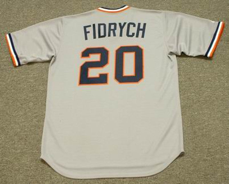 Detroit Tigers Mark Fidrych MLB jersey front view