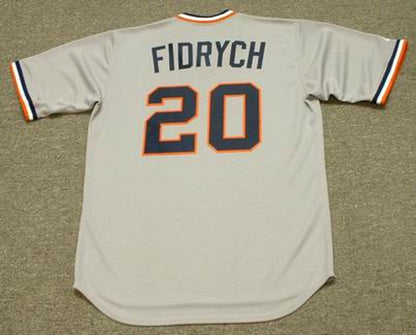 Detroit Tigers Mark Fidrych MLB jersey front view