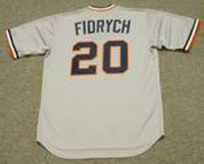 Detroit Tigers Mark Fidrych MLB jersey front view