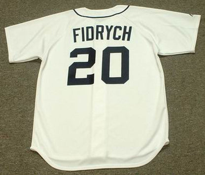 Detroit Tigers Mark Fidrych MLB jersey front view