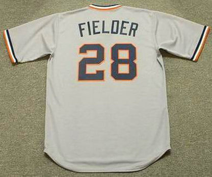 Detroit Tigers Prince Fielder 1980s Cooperstown MLB jersey front view