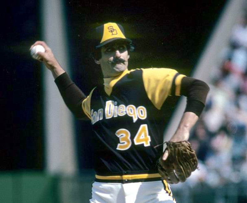 San Diego Padres Rollie Fingers MLB jersey front view