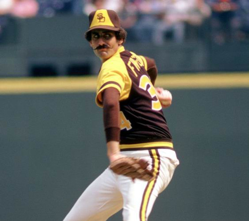 San Diego Padres Rollie Fingers MLB jersey front view