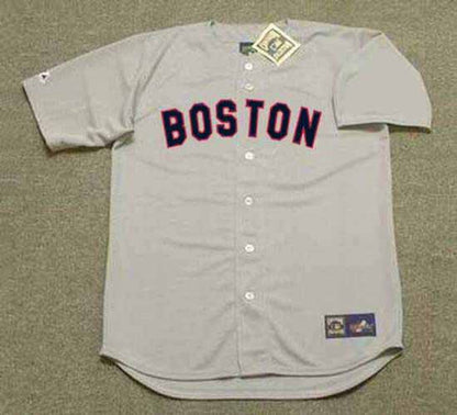 Boston Red Sox Carlton Fisk MLB jersey front view