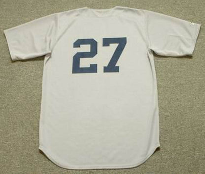 Boston Red Sox Carlton Fisk Cooperstown MLB jersey front view