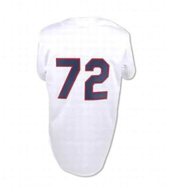 Chicago White Sox Carlton Fisk MLB jersey front view