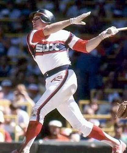 Chicago White Sox Carlton Fisk MLB jersey front view