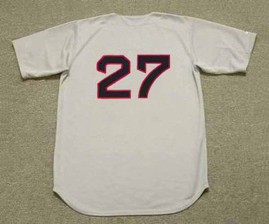 Boston Red Sox Carlton Fisk MLB jersey front view