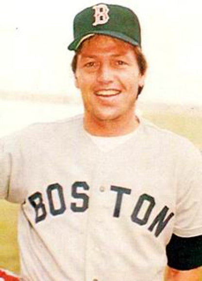 Boston Red Sox Carlton Fisk Cooperstown MLB jersey front view