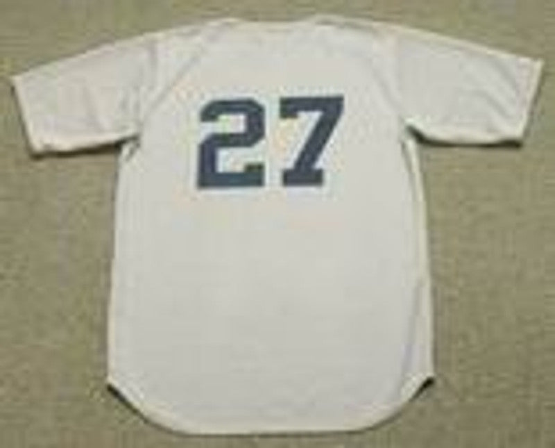Boston Red Sox Carlton Fisk Cooperstown MLB jersey front view