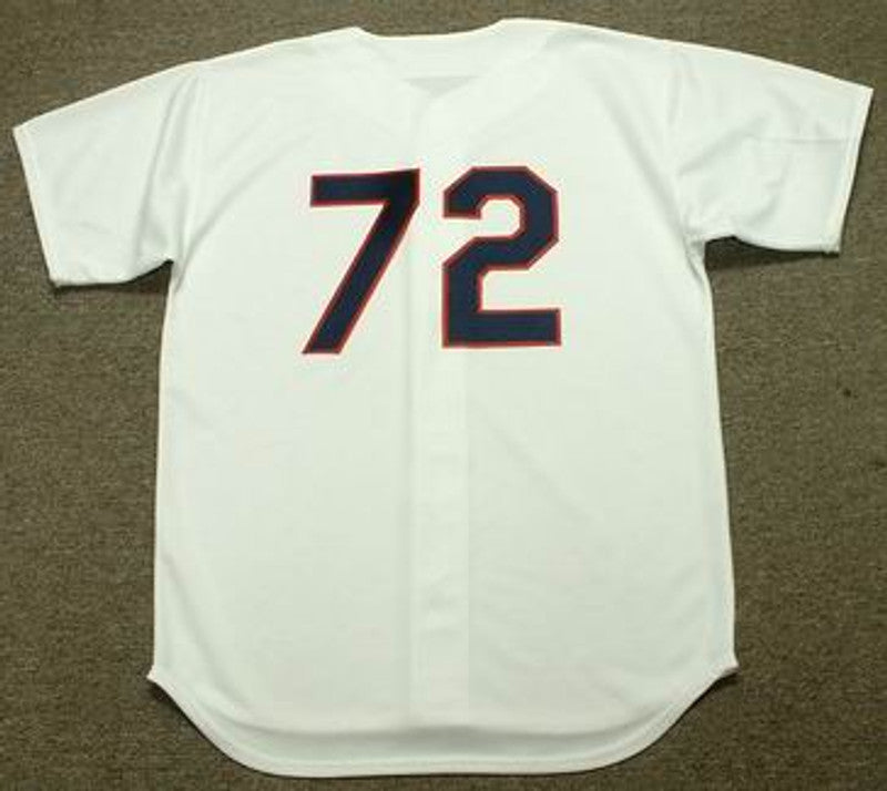 Chicago White Sox Carlton Fisk Cooperstown MLB jersey front view