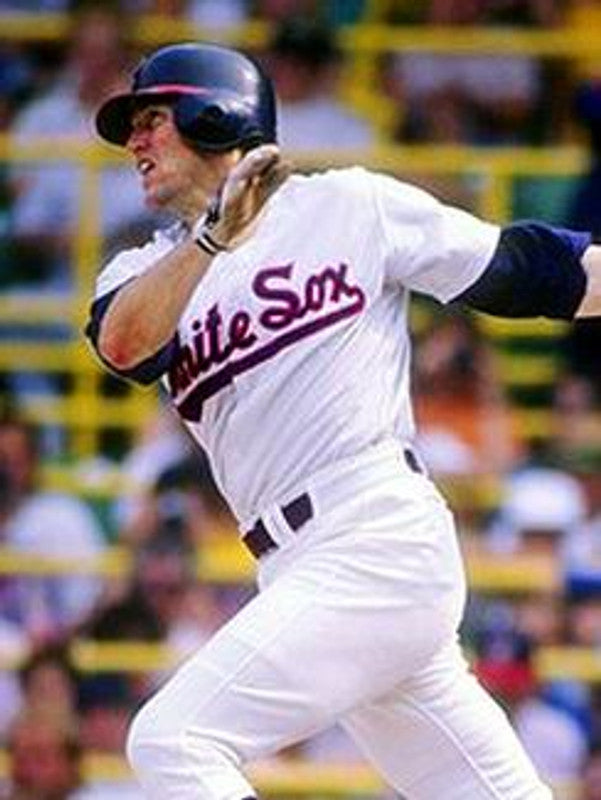 Chicago White Sox Carlton Fisk Cooperstown MLB jersey front view