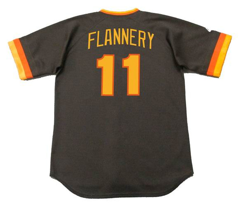 San Diego Padres Tim Flannery Cooperstown MLB jersey front view