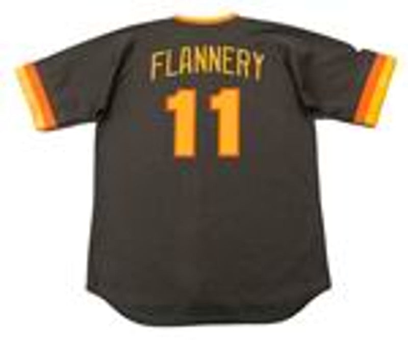 San Diego Padres Tim Flannery Cooperstown MLB jersey front view