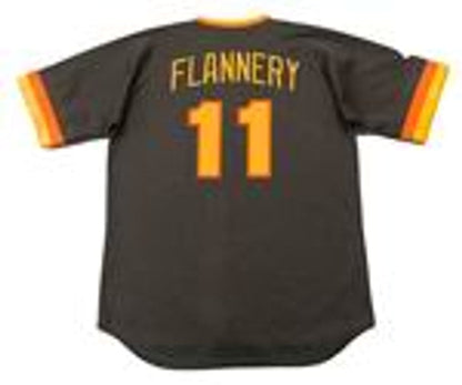 San Diego Padres Tim Flannery Cooperstown MLB jersey front view