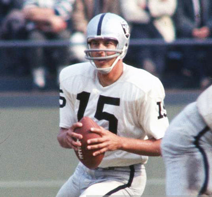 Oakland Raiders Tom Flores NFL jersey front view
