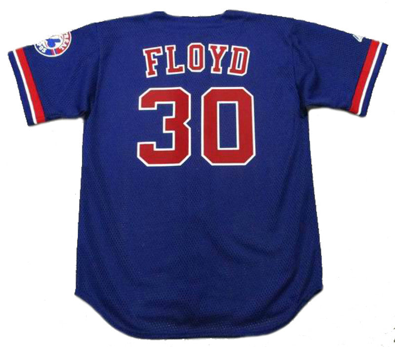 Montreal Expos Cliff Floyd MLB jersey front view