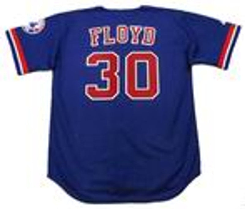 Montreal Expos Cliff Floyd MLB jersey front view