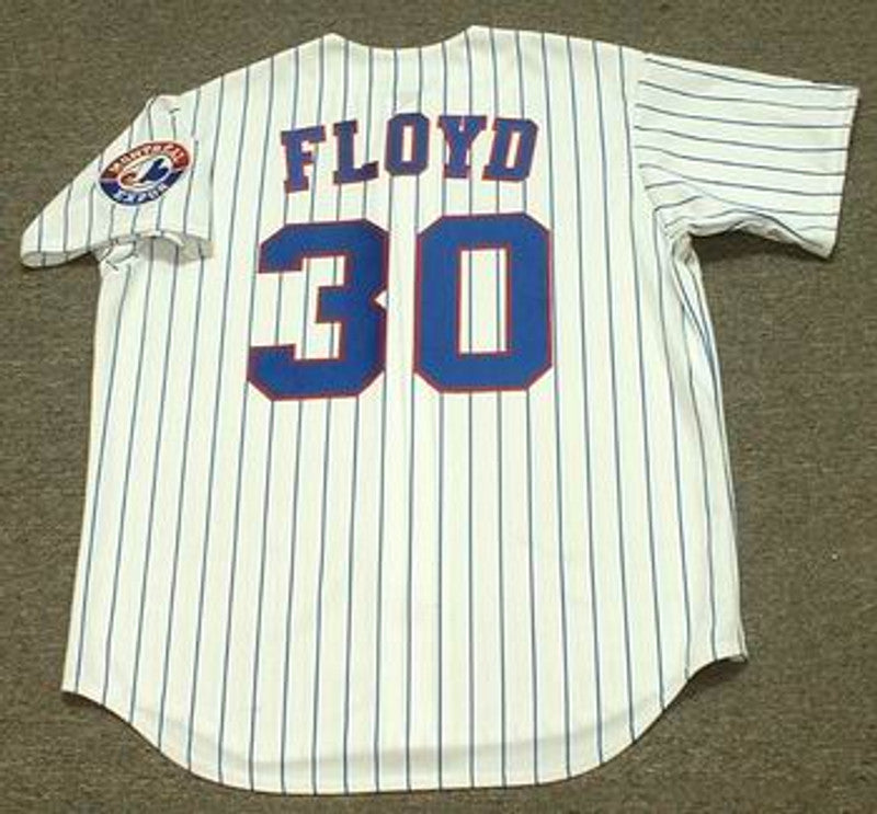 Montreal Expos Cliff Floyd MLB jersey front view