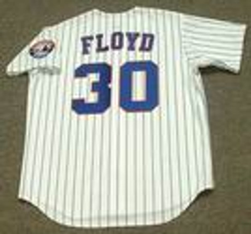 Montreal Expos Cliff Floyd MLB jersey front view