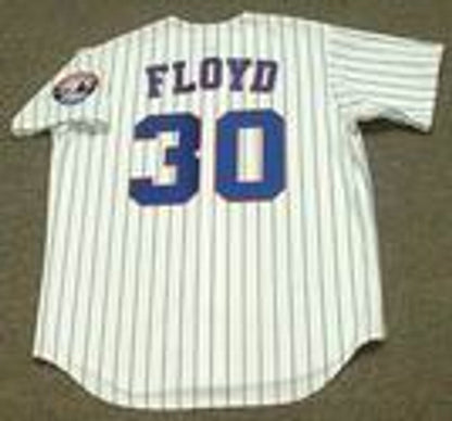 Montreal Expos Cliff Floyd MLB jersey front view