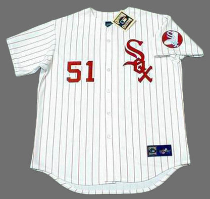Chicago White Sox Terry Forster 1970s MLB jersey front view