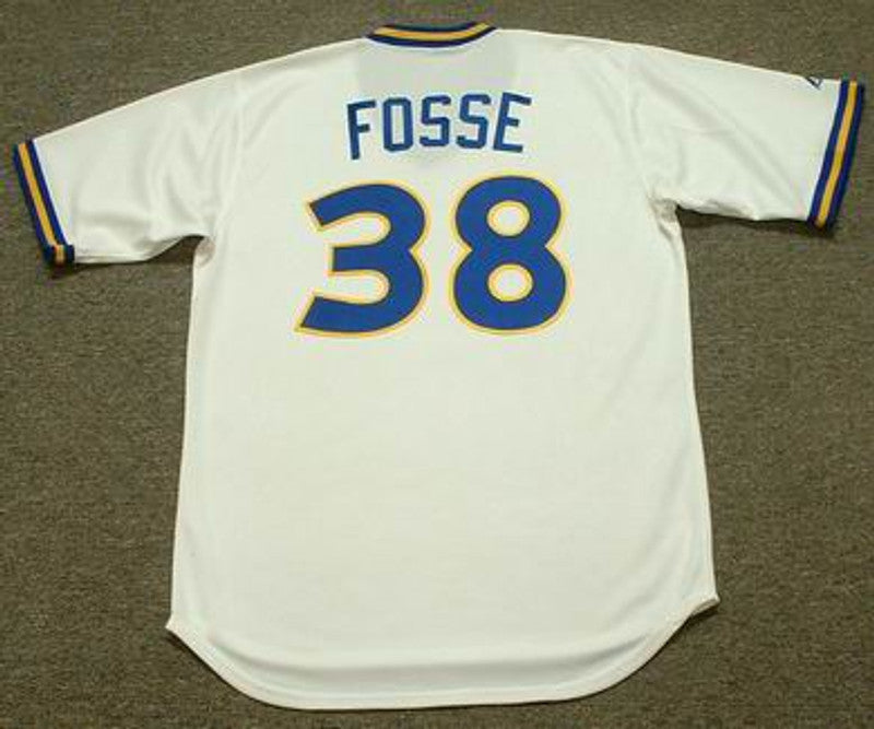 Seattle Mariners Ray Fosse Cooperstown MLB jersey front view