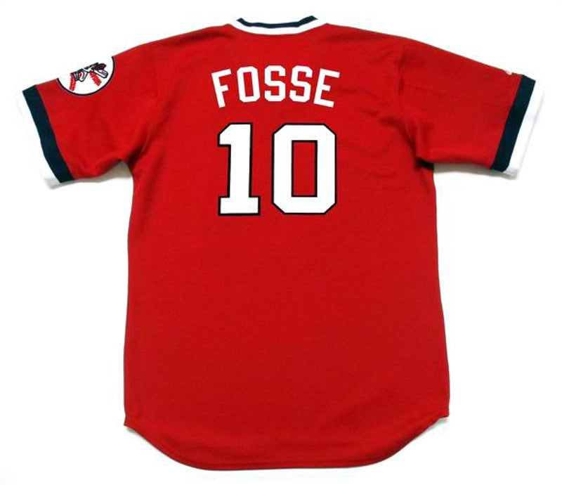 Cleveland Indians Ray Fosse MLB jersey front view