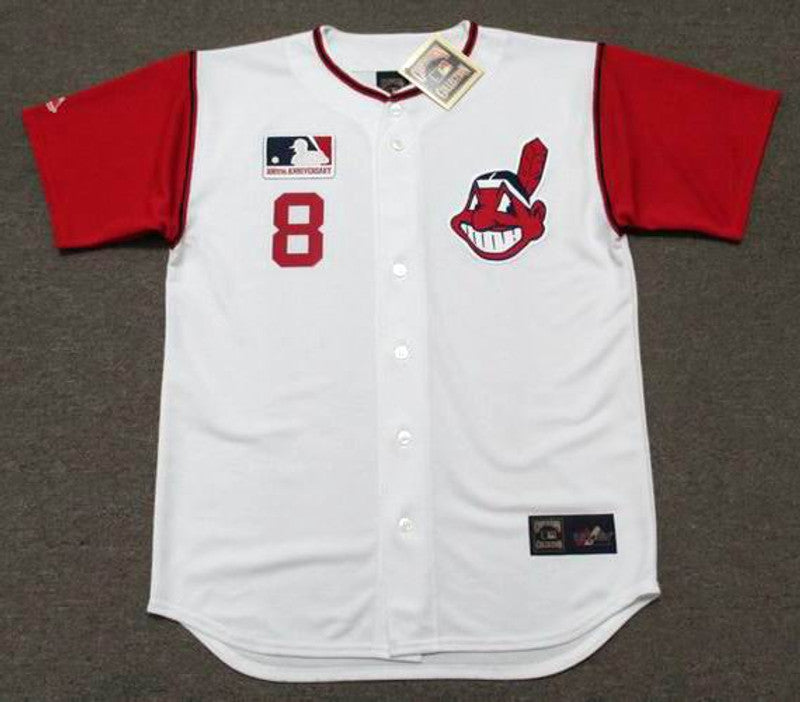 Cleveland Indians Ray Fosse Cooperstown MLB jersey front view