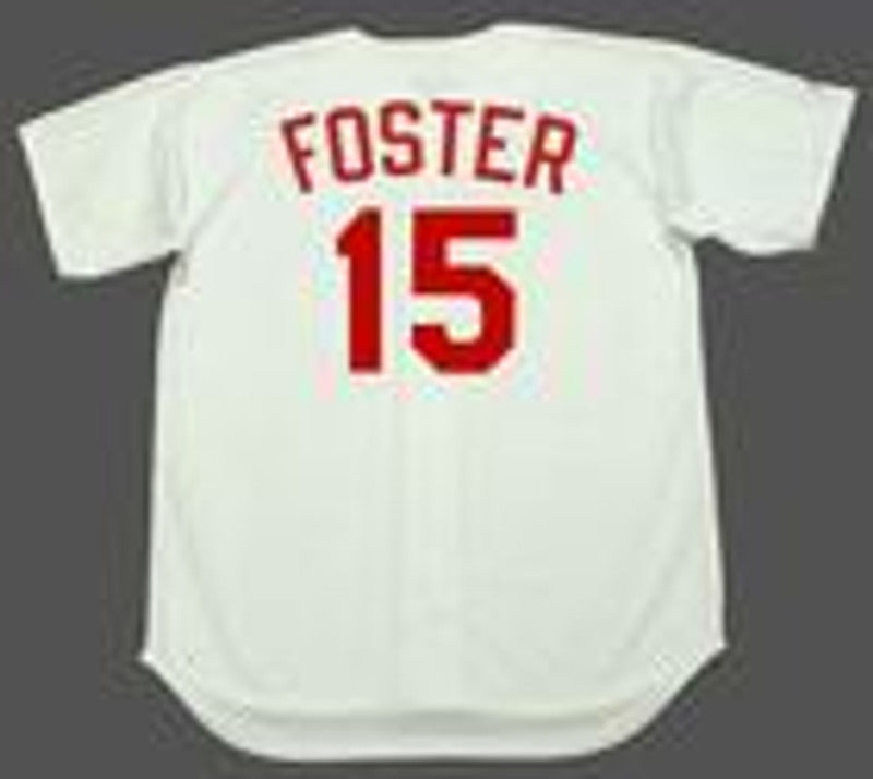 Cincinnati Reds George Foster Cooperstown MLB jersey front view
