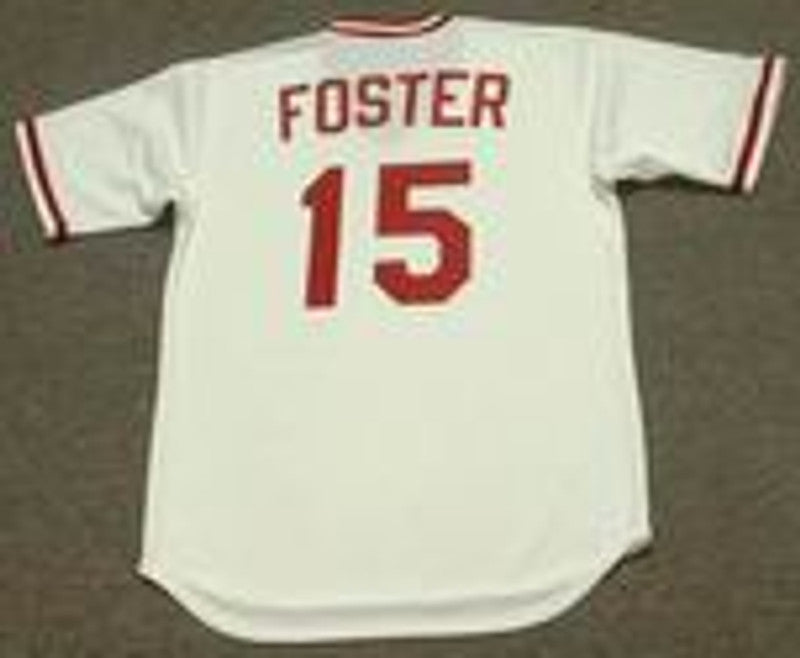 Cincinnati Reds George Foster Cooperstown MLB jersey front view