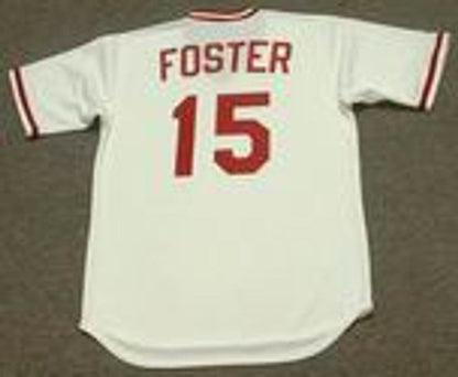 Cincinnati Reds George Foster Cooperstown MLB jersey front view