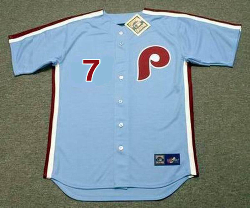 Philadelphia Phillies Maikel Franco 1980s MLB jersey front view