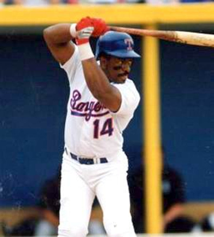 Texas Rangers Julio Franco Cooperstown MLB jersey front view