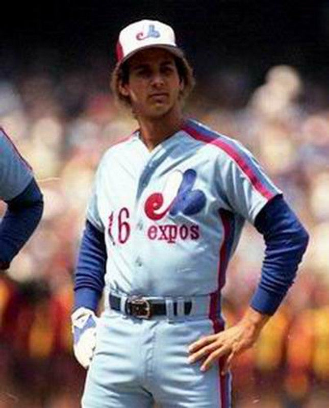 Montreal Expos Terry Francona Cooperstown MLB jersey front view