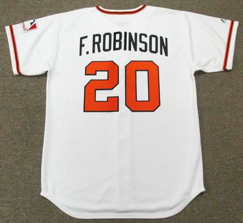 Baltimore Orioles Frank Robinson Cooperstown MLB jersey front view