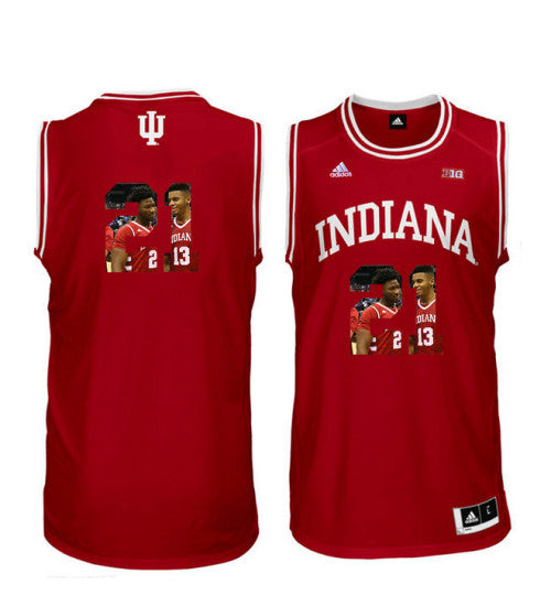Indiana Hoosiers 21 Freddie Mcswain Jr College Basketball Jersey Red 7618 | Stitched Jersey RTJS 4130