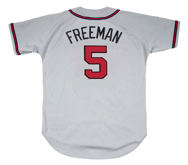 Atlanta Braves Freddie Freeman MLB jersey front view