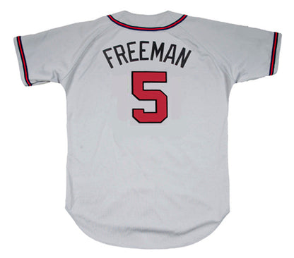 Atlanta Braves Freddie Freeman MLB jersey front view