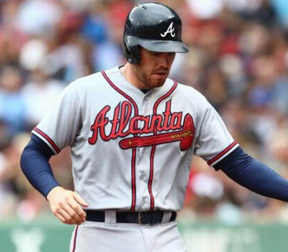 Atlanta Braves Freddie Freeman MLB jersey front view