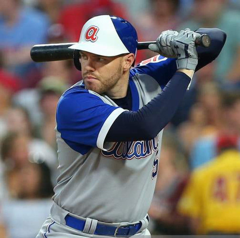 Atlanta Braves Freddie Freeman 1970s MLB jersey front view