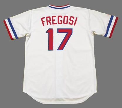 Texas Rangers Jim Fregosi Cooperstown MLB jersey front view