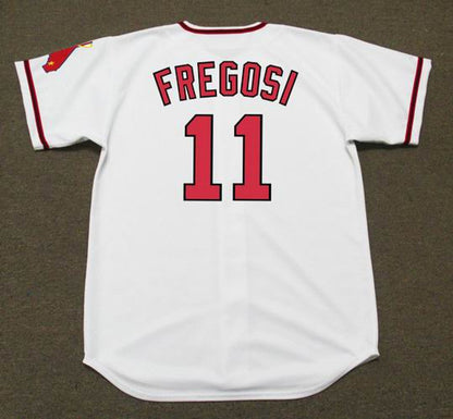 Jim Fregosi California Angels 1971 Cooperstown Home Baseball Stitched Jersey jersey front view