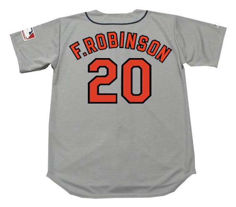 Baltimore Orioles Frank Robinson Cooperstown MLB jersey front view