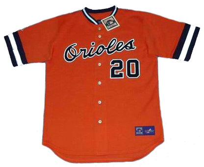 Baltimore Orioles Frank Robinson Cooperstown MLB jersey front view
