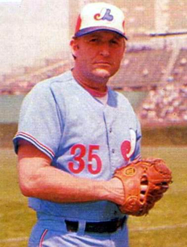 Montreal Expos Woodie Fryman Cooperstown MLB jersey front view