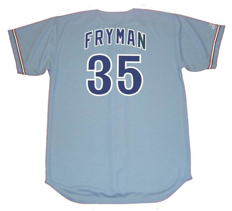Montreal Expos Woodie Fryman Cooperstown MLB jersey front view