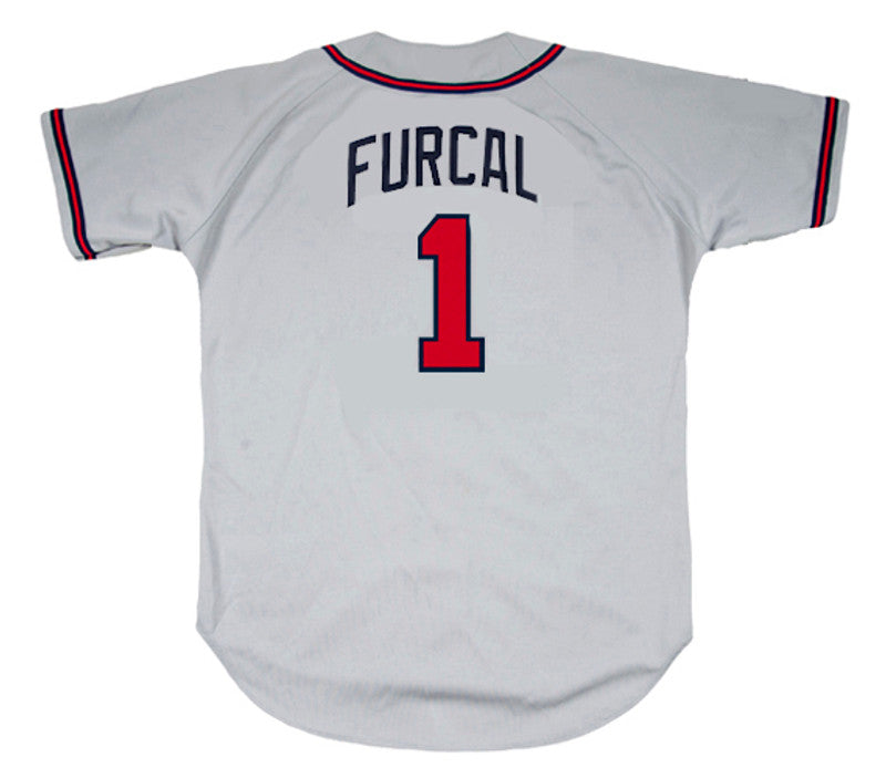 Atlanta Braves Rafael Furcal MLB jersey front view