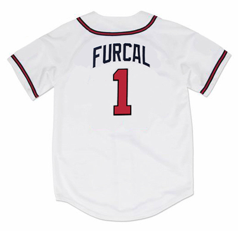 Atlanta Braves Rafael Furcal MLB jersey front view